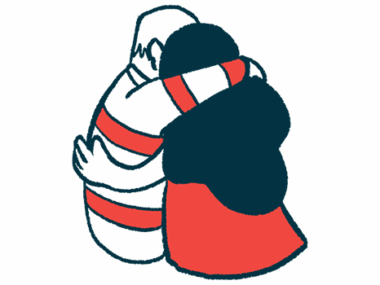 BRIDGE study | Fragile X News Today | illustration of two people embracing