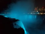 fragile x awareness | Fragile X News Today | image of Niagara Falls lit in teal