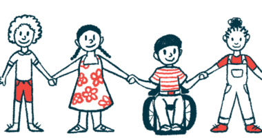 arbaclofen Phase 3 trial results | Fragile X News Today | illustration of children holding hands